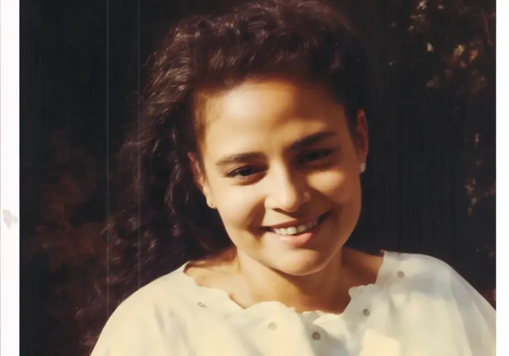Portrait of Crusita, June Sennon's mother, whose story of leaving an abusive relationship inspired this article.